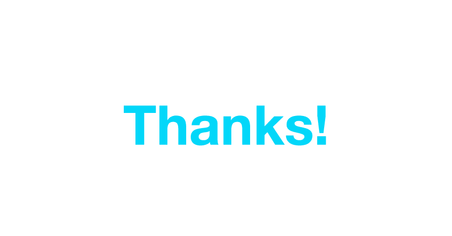 Thanks 